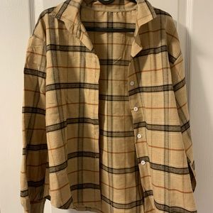 Women’s flannel size medium